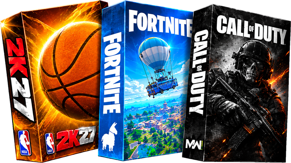NBA 2K, Fortnite and Call of Duty script boxes